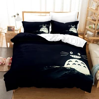 anime my neighbor totoro picture bedding duvet cover pillow case bedding set gifts for boys and girls marlyn monroe bedroom set