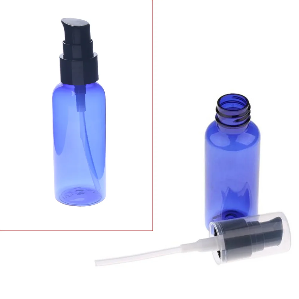 

50ML Refillable Lotion Cream Treatment Pump Bottle Empty Spray Bottle Travel Transparent Refillable Essential Cosmetic Atomizer
