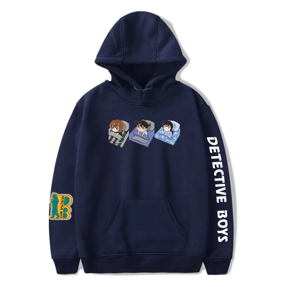 Популярная толстовка с капюшоном Detective Conan 2020 модная женская мужская Толстовка