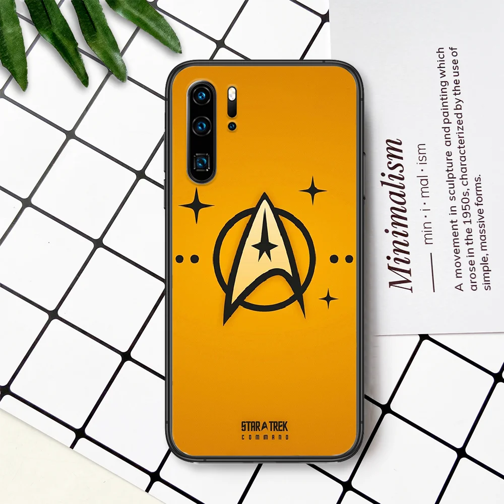 

Star Trek Movie Phone Case For Huawei P Mate Smart 10 20 30 40 Lite Z 2019 Pro black Etui Soft Cover Luxury Back Silicone