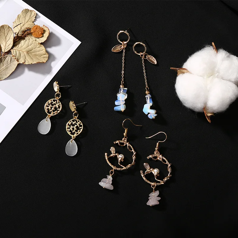 Женские повседневные Простые Стильные Ювелирные изделия среднего размера для