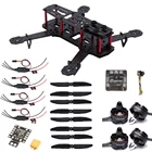 Квадрокоптер QAV250 250 мм из углеродного волокна MT2204 2300kv Motor 12A ESC F3 CC3D Flight Controller Acro Flysky FS-i6X IA6B Kit
