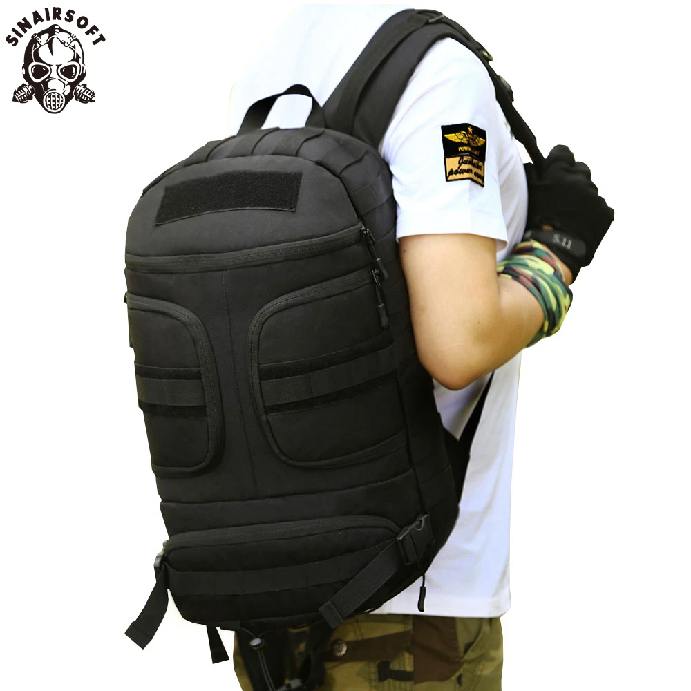 

Sinairsoft 35L нейлон тактический рюкзак Для мужчин Водонепроницаемый 14 дюймов ноутбука Дышащий Путешествия Вышивка Крестом Пакет Кемпинг Камер...