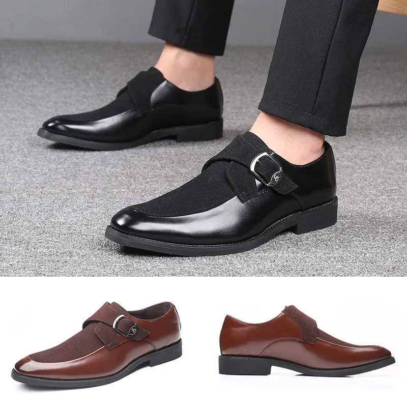 Мужские классические туфли формальные свадебные мужские кожаные Роскошные