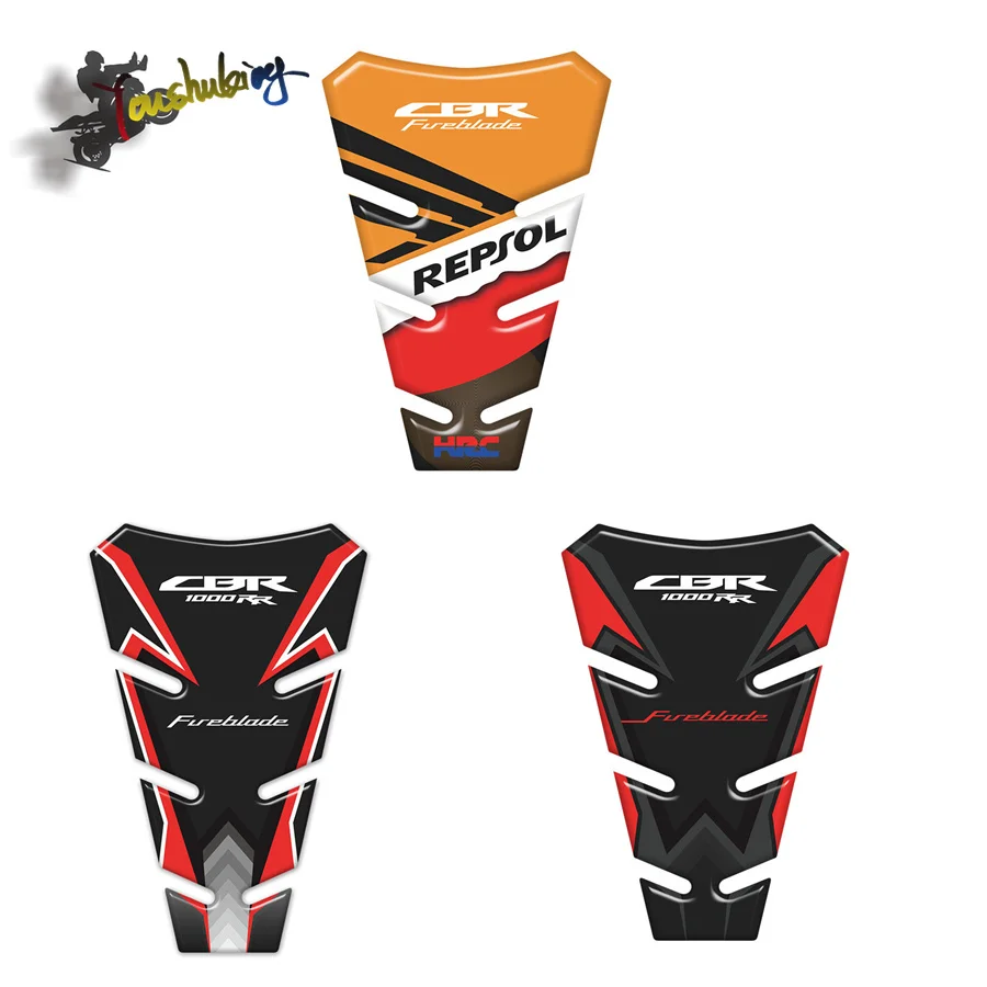 3D наклейка эмблема защитная накладка на бак кепка подходит для CBR CBR250RR CBR400RR CBR600RR