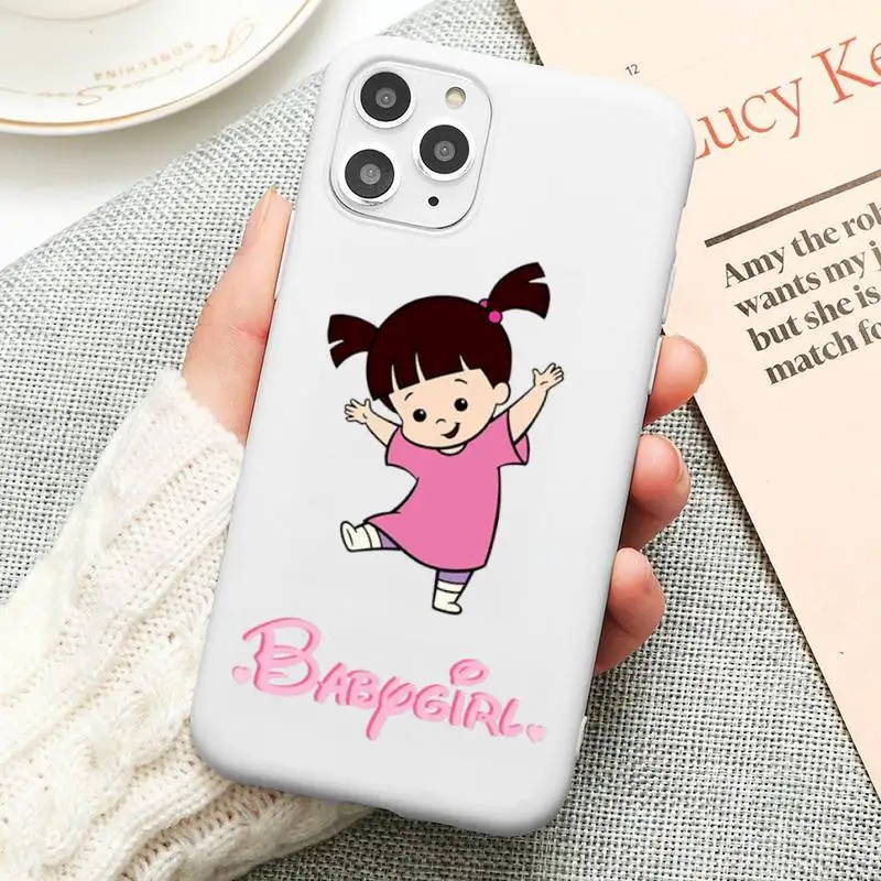 love babygirl phone case for iphone 12 11 pro max mini xs 8 7 6 6s plus x se 2020 xr candy white silicone cover free global shipping