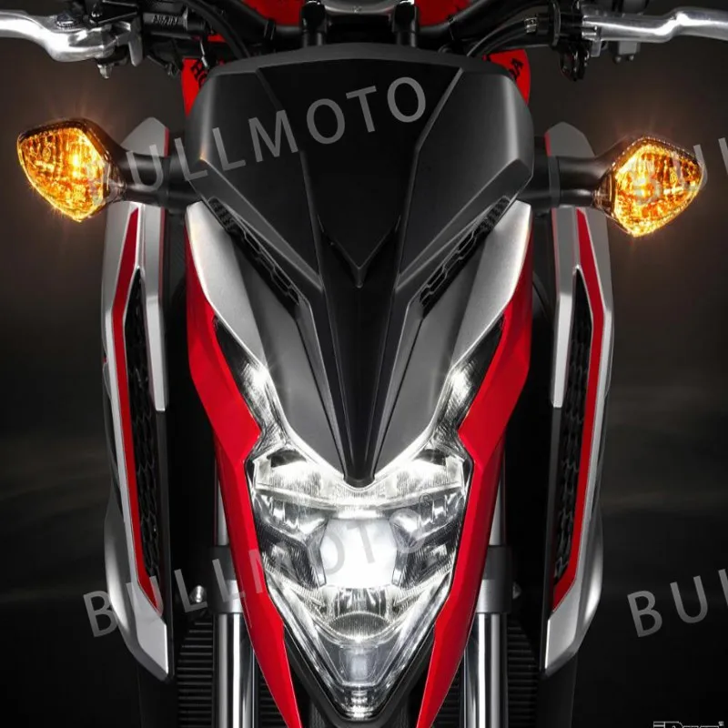 

For Honda Cb650f 2017 2018 2019 Motorcycle Black & Carbon Fibre Head Cover Left And Right Side Covers Two Styles