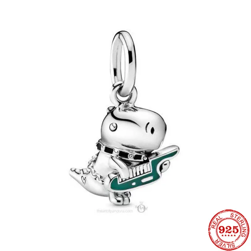 Новый популярный товар оригинальный браслет с подвесками в виде динозавра