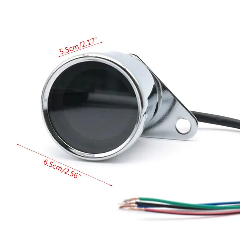 Универсальный цифровой мотоцикл спидометр и одометр в стиле ретро с ЖК-дисплеем