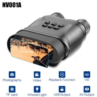 nv001a 2 3 inch large screen hd digital night vision binoculars image video recording infrared camera for night hunting patrol