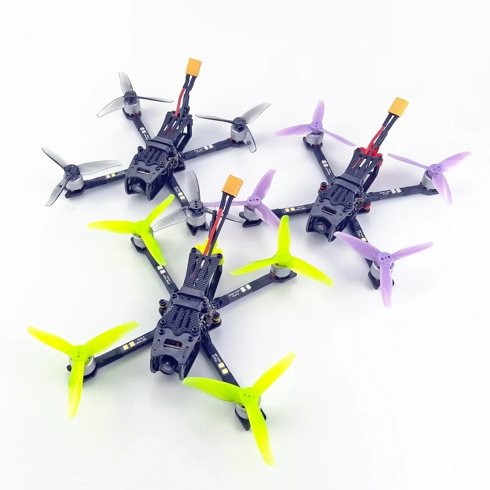 DarwinFPV-Dron Baby Ape Pro FPV, cuadric&oacute;ptero de Control de vuelo de 142mm, 3 pulgadas, F4, OSD, 15A, AIO, BLHeli_S, Dshot600, 40CH, 200mW, 700TVL-0