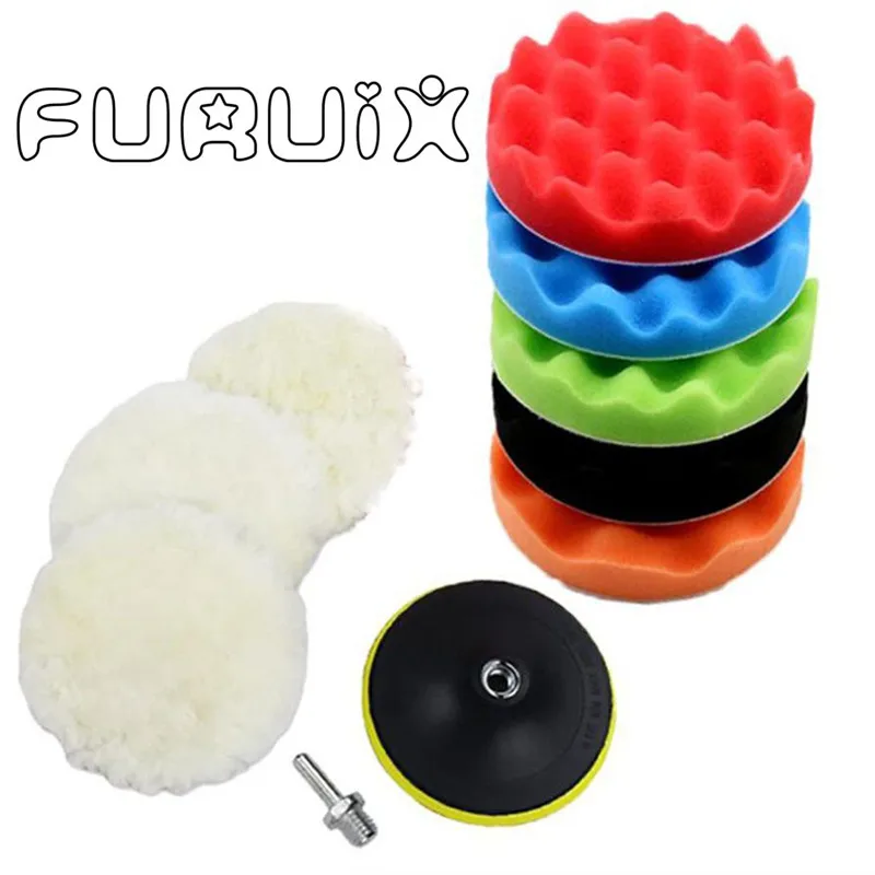 

Automotive Bubble Bit Polishing Pad Kit, 7 "Polishing Pad, Sponge Set polishing kit buffing compound set polishing kit