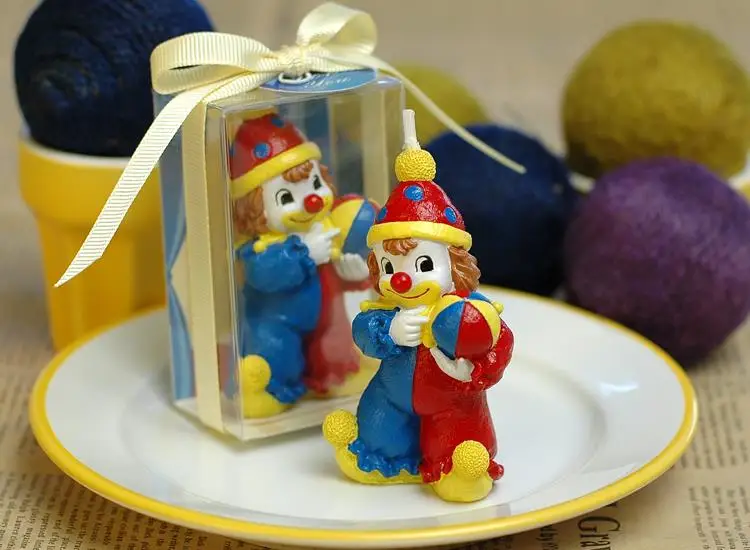 Милый клоун для маленьких мальчиков Вечерние крещения Подарок на день рождения