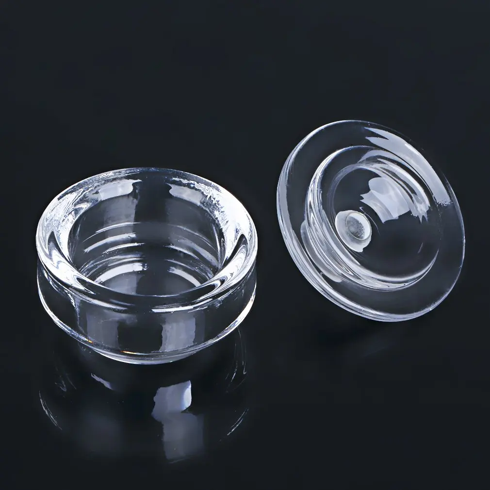 Профессиональный дизайн ногтей акриловое Хрустальное стекло контейнер с