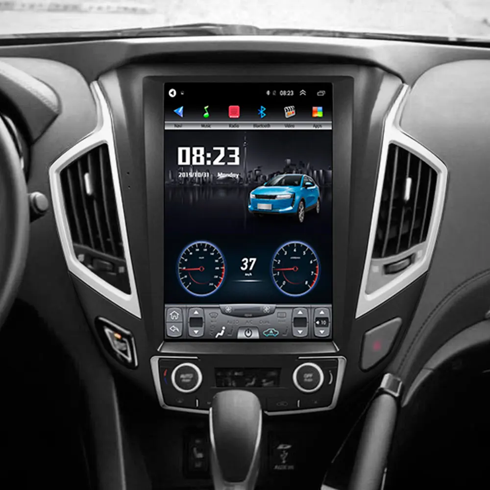 12,1 дюймов 4G Lte вертикальный экран android Мультимедиа Видео Радио плеер для Dongfeng Fengshen лет Навигация стерео