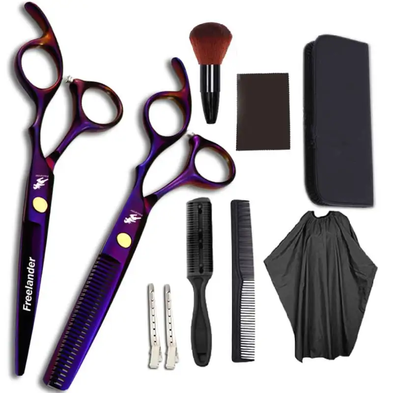

Professional5.5/6 inch Hair Scissors Thinning Barber Cutting Hair Shears Scissor Tools Hairdressing Scissors barbershop