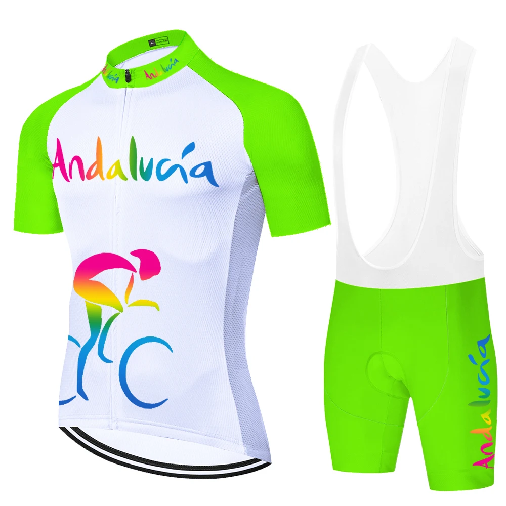 2022 Андалусия команда Велоспорт Джерси мужская Испания одежда лето