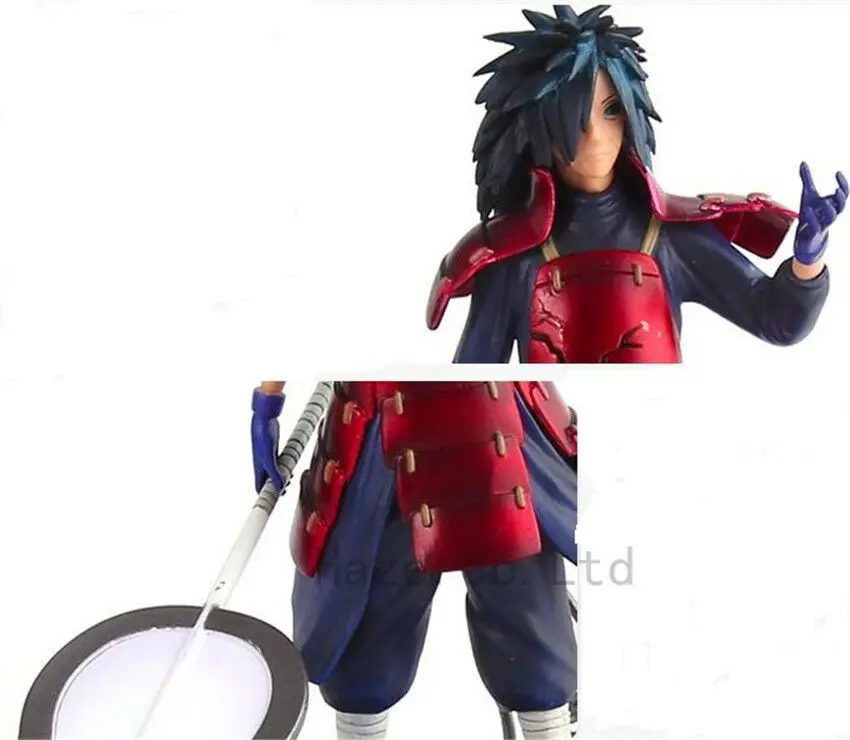 Популярная Аниме Наруто шиппуден Учиха Мадара 20 см ПВХ фигурка статуя модель