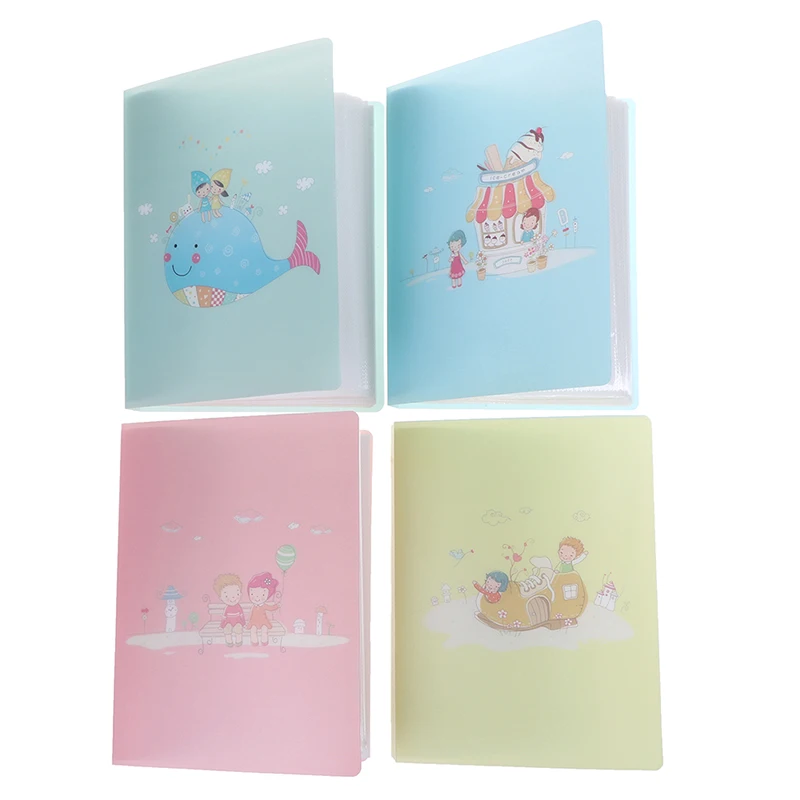 

Simple Cute 52 Pockets 5/6/7inch Photo Album Picture Storage Case Scrapbooking Interleaf Handmade DIY Photos Album Birthday Gift