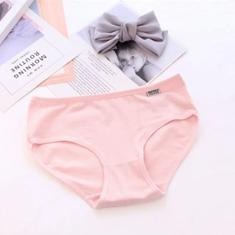 Фото 4pc/lot Random Color Cotton Underwear Brifes Soft Panties Candy Briefs Женская одежда 4pc/lot Random Color Cotton Underwear Brifes Soft Panties Candy Briefs Женская одежда