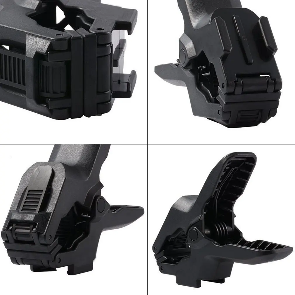Челюстей Flex Clamp Mount + 8 смежных регулируемых ячеек s образной трубки для экшн камеры