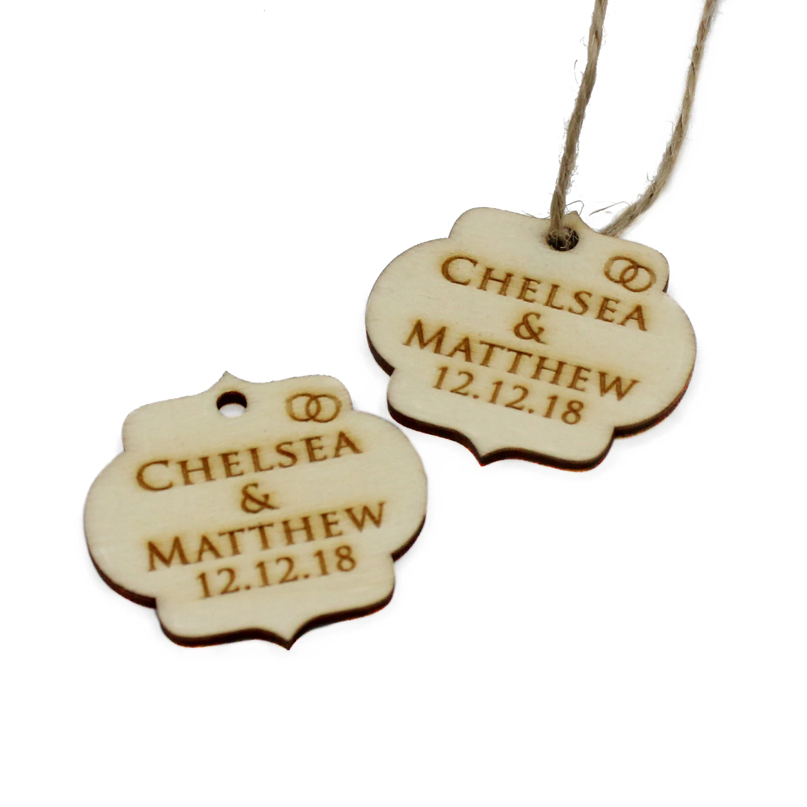 100 шт. декоративная бирка для свадебного стола | Дом и сад