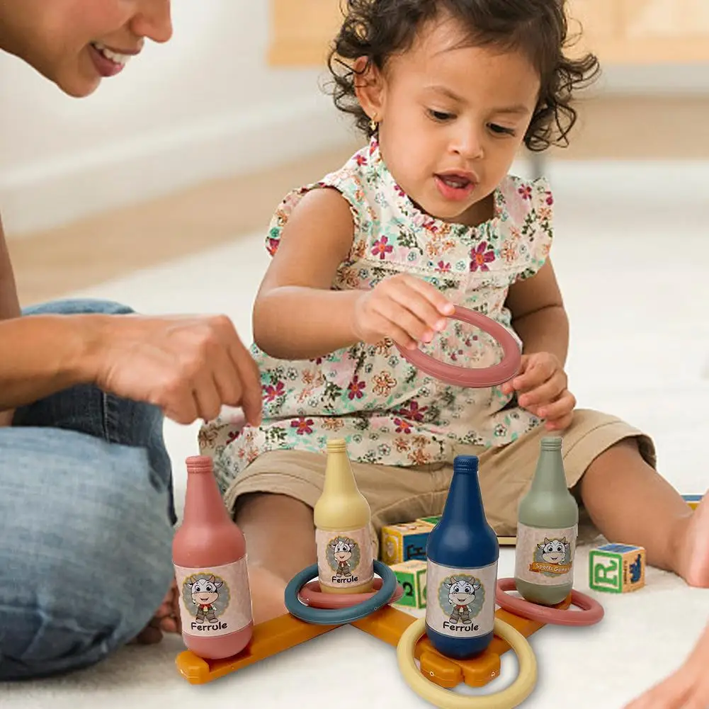 Throwing Toss Game Interactive Bottle With Greatly Stable Base Educational Toy Easy Assembly And Storage Pe | Игрушки и хобби