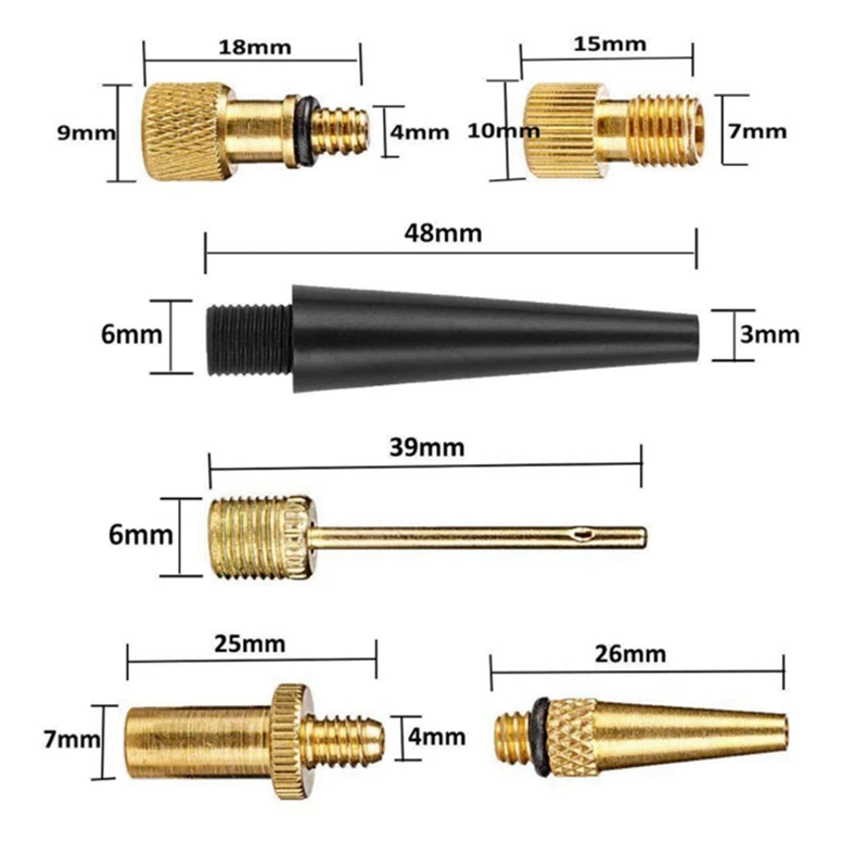 1x BBQ Gas Grill Ignitor Durable Spark Generator Push Button &amp 10 Pcs Inflator Pump Nozzle Kit Presta Schrader Valve | Спорт и