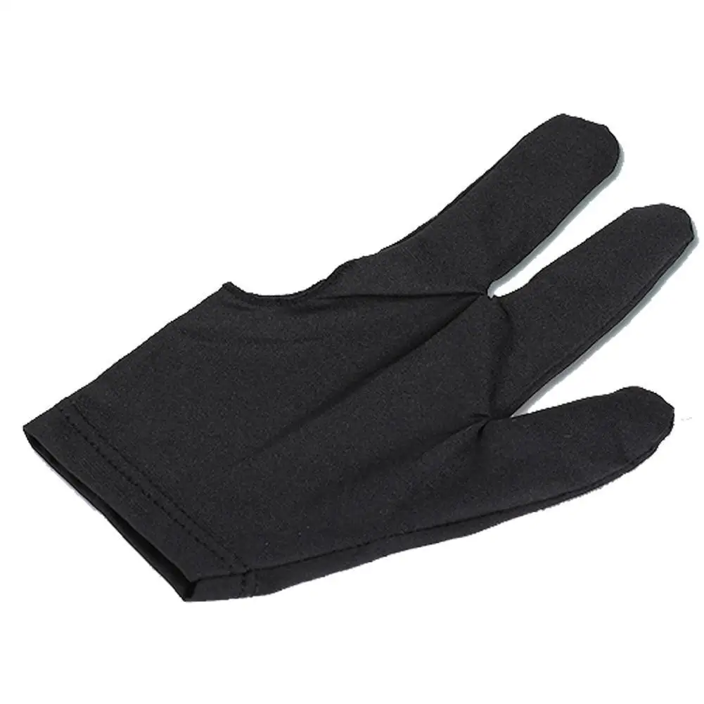 

Snooker Pool Billiard Glove Cue Shooter Spandex 3 Finger T0T2 T5A6 Gloves