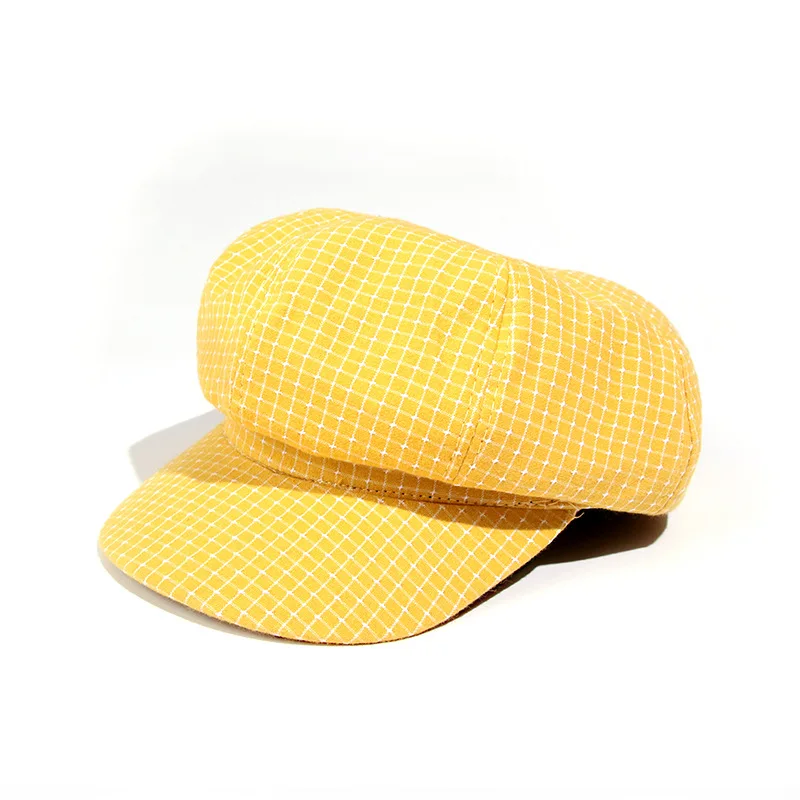 

Retro Art Student Painter CapSpring And Summer Fresh Octagonal Cap Korean Version Of The CAP With A Flat Beret