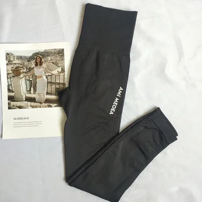 Women Energy Seamless Tummy Control Yoga Pants Super Stretchy Gym Tights High Waist Sport Leggings Running Pants