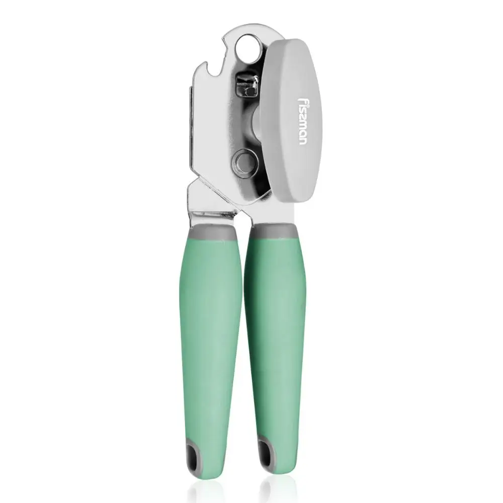 Консервный нож Fissman из нержавеющей стали Эргономичный ручной консервный с