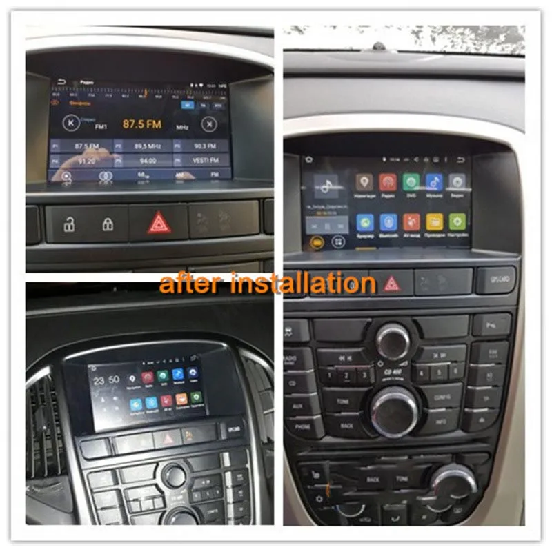 Автомобильный GPS навигатор Android 10 0 4 + 64 ГБ для Opel Vauxhall Holden Astra J 2010 2013 мультимедийный