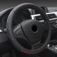 car auto universal steering wheel cover glove microfiber breathable anti slip cover 1538cm sports steering wheel case