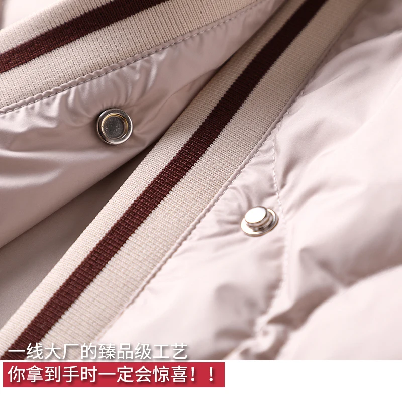 90% Woman Parkas Thin Wide-waisted White Duck Winter Down Jacket Women Warm Casaco Feminino Coat Female