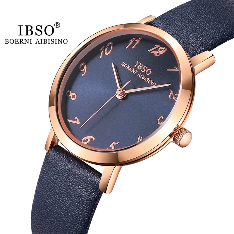 Новое поступление женские наручные часы IBSO повседневные кварцевые с циферблатом