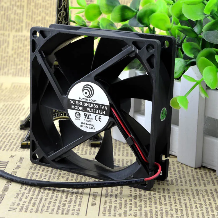 

Фирменная Новинка PRO LOGIC 9025 шарик охлаждения 12V 0.28A PL92B12H 2 провода мини вентиляторы