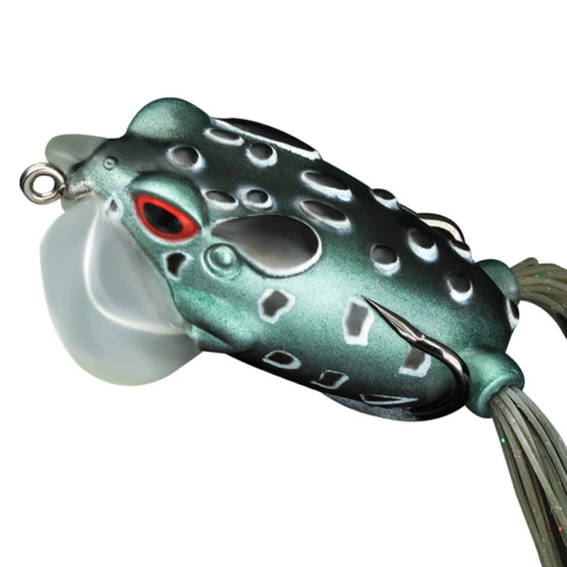 

Frog Fishing Lures Soft Frog Baits Weedless Design Lifelike Swimming Action Fishing Lures Fishing Gear Wedkarstwo Leurre