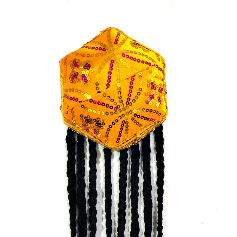 Красная шляпа Синьцзян уйгур Мужская и женская взрослый Национальный костюм для