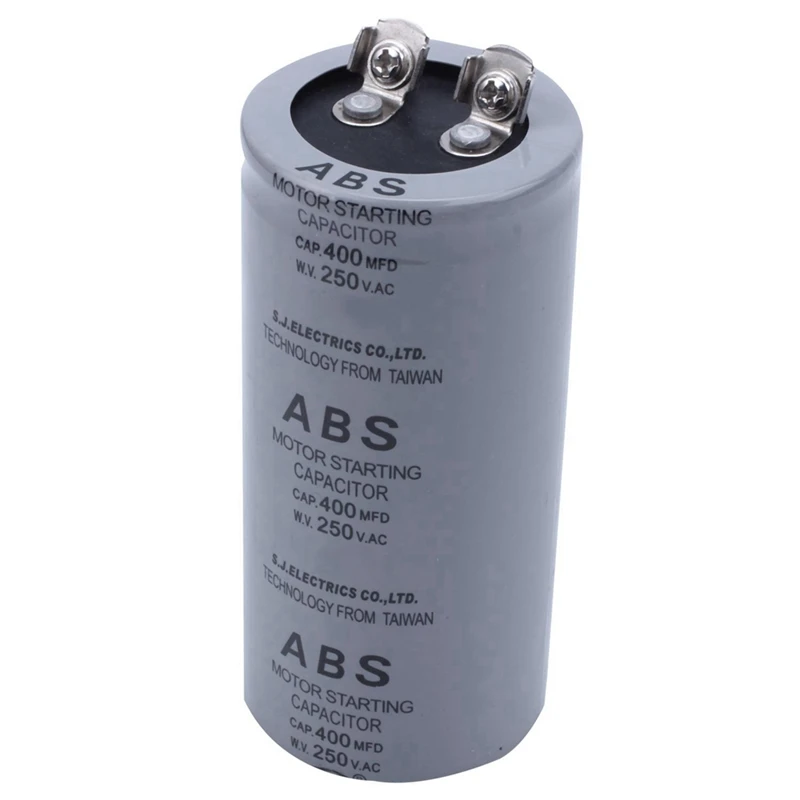 1 шт. ABS 400MFD 400 мкФ 250V цилиндрическая лампа головного света и 20 45 мм пластиковая