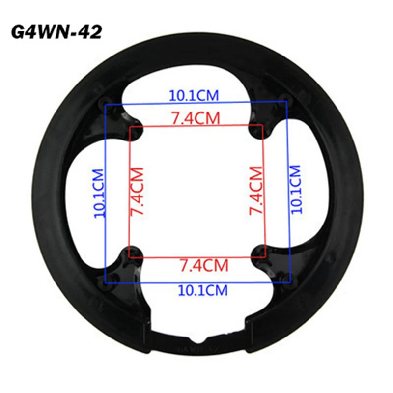 G4WN-42 MTB дорожный велосипед Звездочка защита шатун для велосипеда защита велосипедная цепь колесо кольцо защитный чехол велосипедные аксессуары - Цвет: G4WN-42