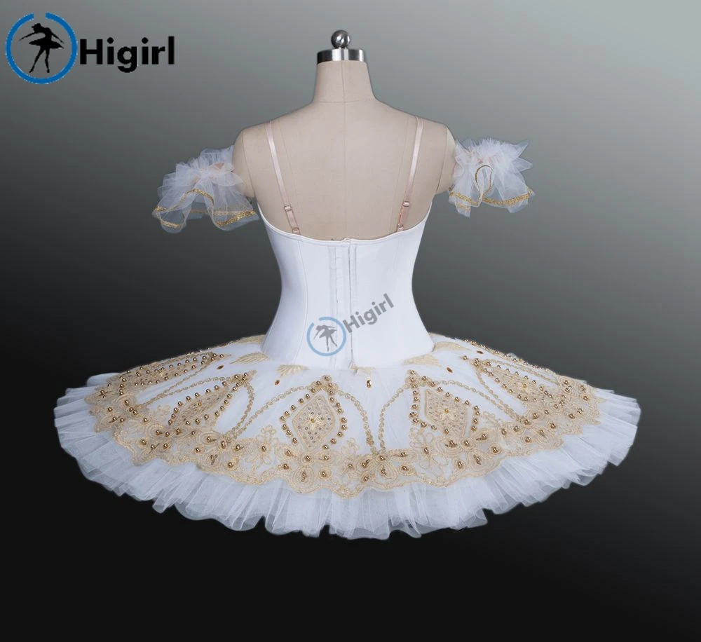Белое золото балетная пачка для девочек женская классическая белая балетные