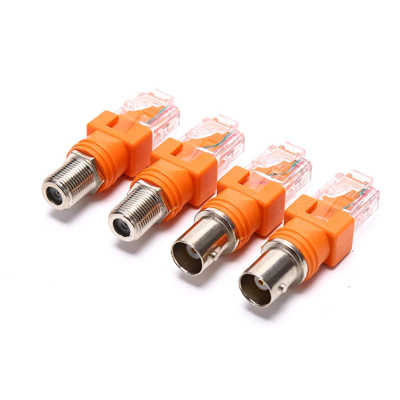 1/2 шт. Мужской коаксиальный бочонок типа F RJ45 | Строительство и ремонт