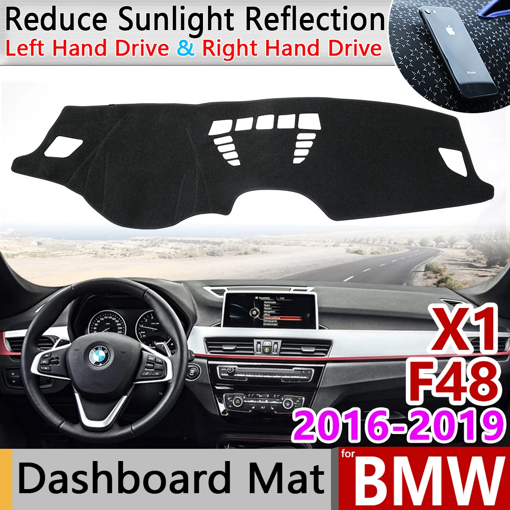 Для BMW X1 F48 2016 2017 2018 2019 Противоскользящий коврик на приборную панель