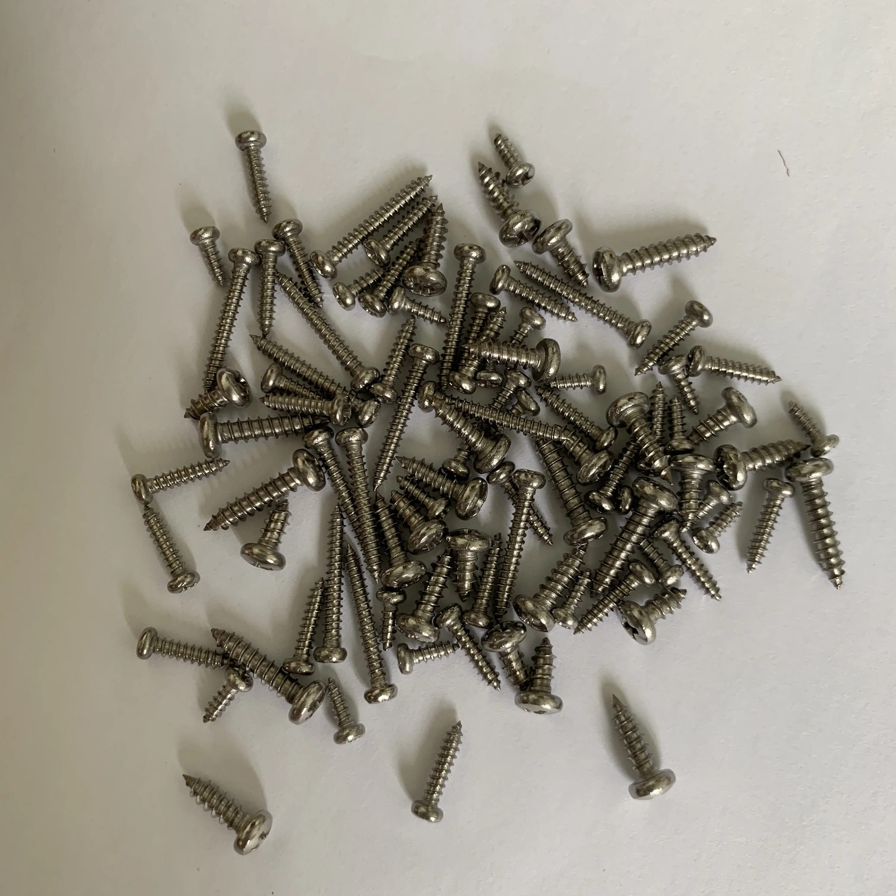 

100pcs/batch M2.2M2.9 cross head tapping screw 304 stainless steel GB845