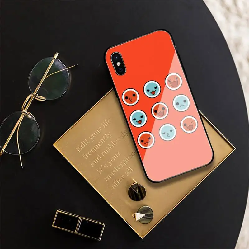 

TaikoS GAME Phone Case For Iphone 11 Pro XR XS MAX 8 X 7 6S 6 Plus Tempered Glass Cove Fundas