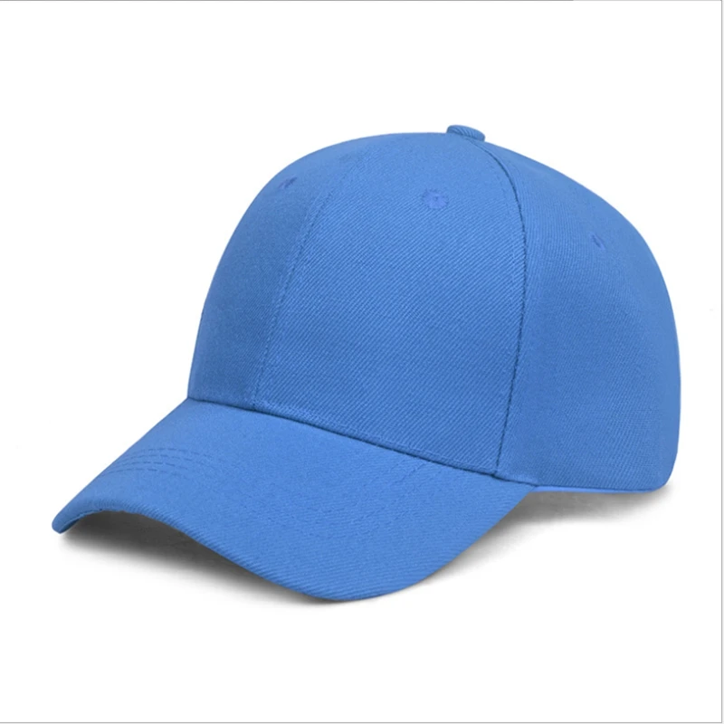 Solid Color Velcro Adjustable Unisex Spring Summer Dad Hat Shade Hip Hop Men Women Multiple Colour Baseball Cap Peaked Cap