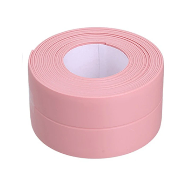 Kitchen Sink Waterproof Mildew Tape Strong Self-adhesive Colorful Bathroom Gap Strip Pool Water Seal Anti-moisture Sticker | Обустройство