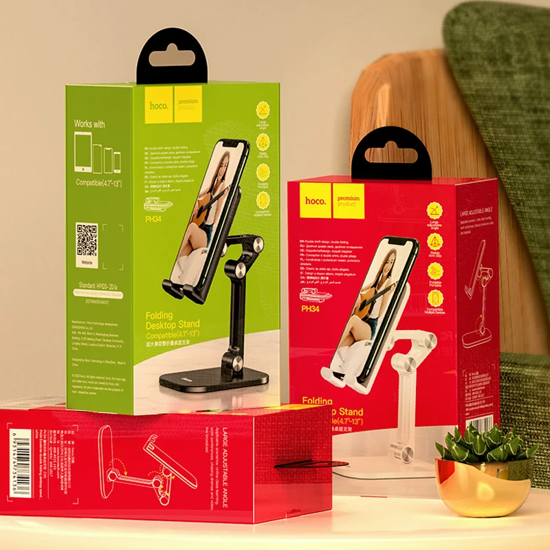 

Metal Desktop Tablet Houder Opvouwbaar Extend Ondersteuning Bureau Mobiele Telefoon Houder Stand Verstelbare Voor Iphone I