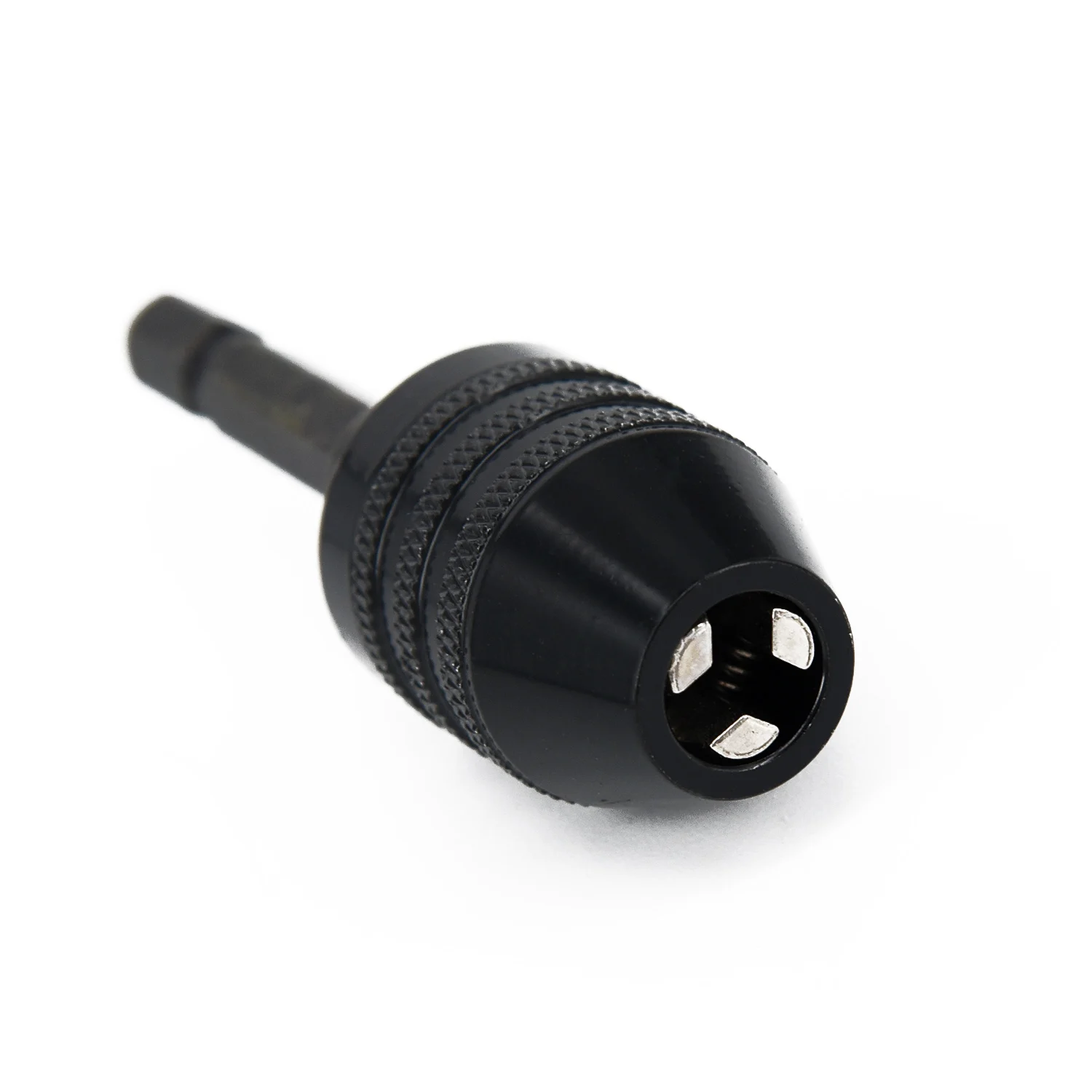 

Power Impact Driver Mini Keyless Drill Bits Chuck Adapter & 1/4 Hex Shanks